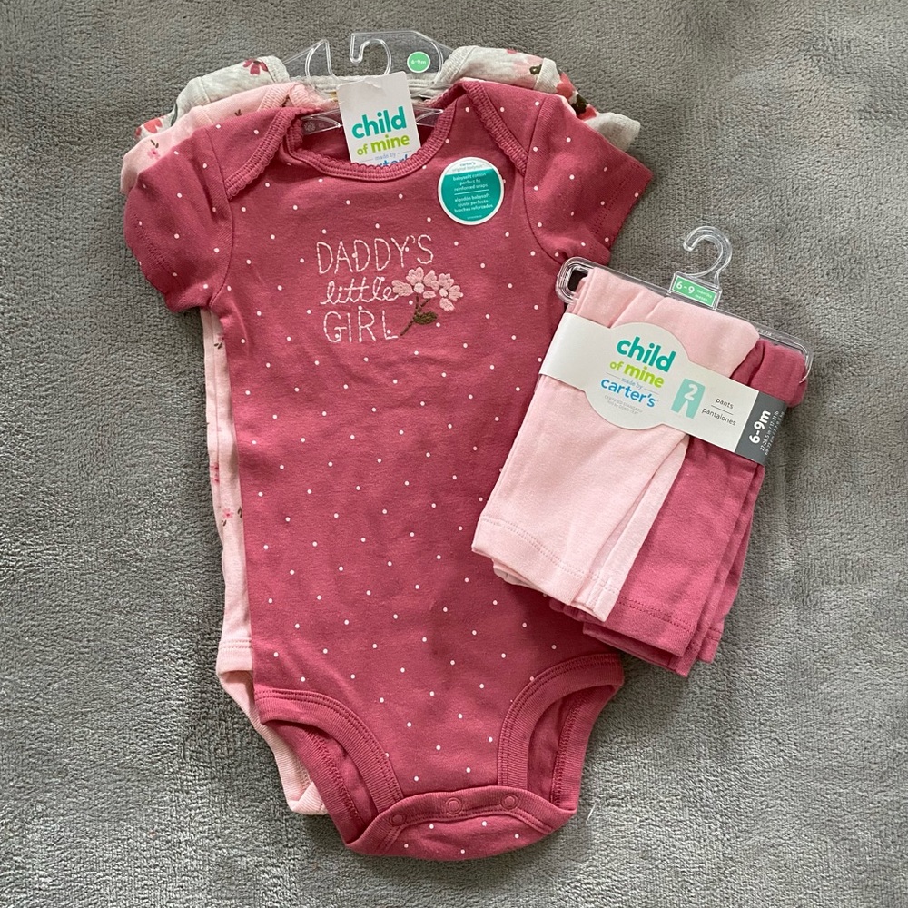 NWT Carter’s daddy’s little girl onesie and pant set. 6-9months.